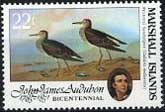 Marshall Is. Stamps - John James Audubon