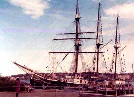 Three-masted Schooner